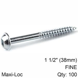 KREG Zinc Pocket Hole Screws 38mm 1.50